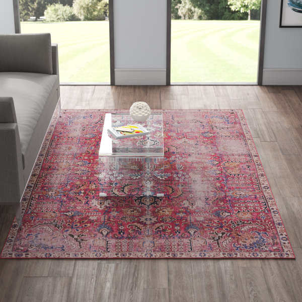 Wade Logan® Adon Oriental Red/Beige/Black Area Rug Wayfair